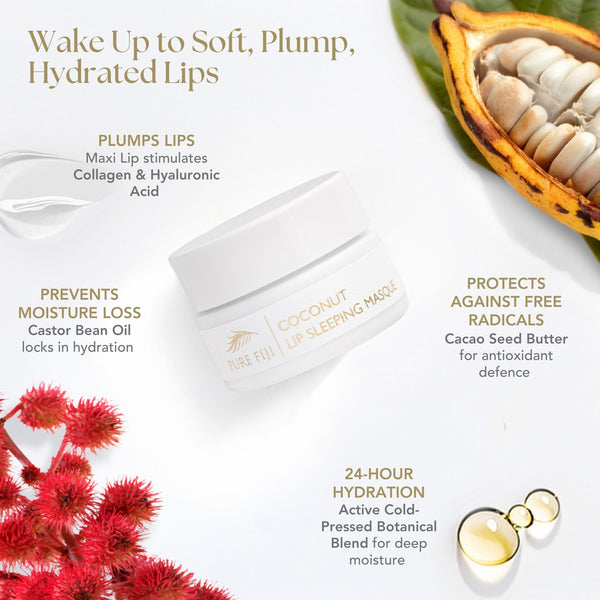 Coconut Lip Sleeping Masque (0.5oz/15g)
